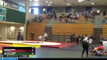 126 lbs Quarterfinal - Logan Roehl, Yorba Linda vs Alyssa Jones, Rancho Bernardo