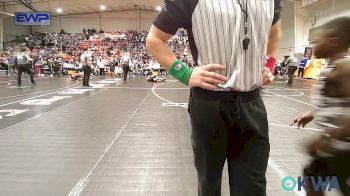 83 lbs Semifinal - Cannon Hughes, Verdigris Youth Wrestling vs Xavier Rose, Pin-King All Stars