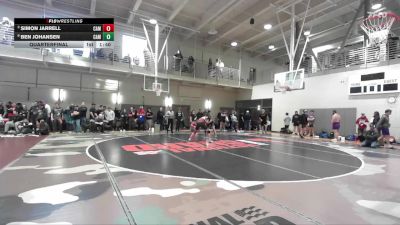 175 lbs Quarterfinal - Simon Jarrell, Camas vs Ben Johansen, Camas