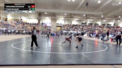 AA 106 lbs Cons. Semi - Colin Villaluz, West Creek High School vs Sricharan Kosanam, Collierville High School
