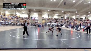 AA 106 lbs Cons. Semi - Colin Villaluz, West Creek High School vs Sricharan Kosanam, Collierville High School