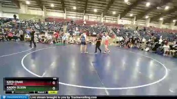 145 lbs Finals (8 Team) - Kayd Craig, IDAHO1 vs Kaden Olson, UTAH1