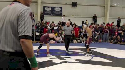 126 lbs Quarterfinal - Brennan Sprague, Monsignor Farrell vs Alessandro Mancini, SJCI