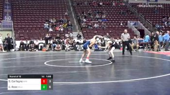 126 lbs Prelims - Gus Carfagno, Spring Ford Hs vs Cj Ross, Delaware Valley Hs
