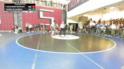 175 lbs Round Of 16 - Alexander Wietecha, Minnechaug vs Daniel De Almeida, Nashoba