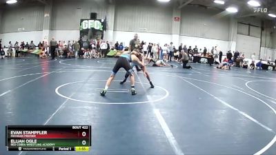 112 lbs Champ. Round 2 - Elijah Ogle, Red Cobra Wrestling Academy vs Evan Stampfler, Michigan Premier