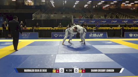 Shawn Gregory Johnson vs Marinaldo Silva De Deus 2026 Pan Jiu Jitsu IBJJF Championship