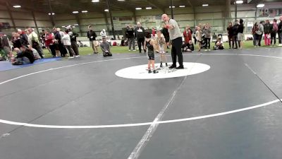 K-2 A lbs Rr Rnd 2 - Connor Meehan, Doughboys vs Abel Danforth, Mindset Wrestling