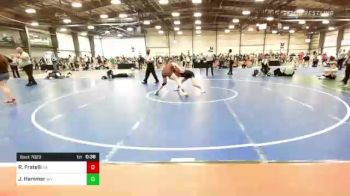 126 lbs Consi Of 16 #1 - Rocco Fratelli, PA vs Jake Hammer, WY