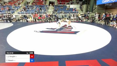 120 lbs Rnd Of 32 - Jake Knight, IA vs Tyson Roach, LA