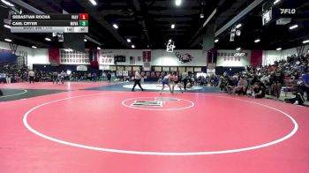 175 lbs Cons. Round 2 - Sebastian Rocha, Valley View vs Cael Cryer, Moreno Valley