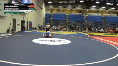 141 lbs Cons. Round 5 - Brenden Barnes, Air Force vs Damien Alvarez, California Baptist