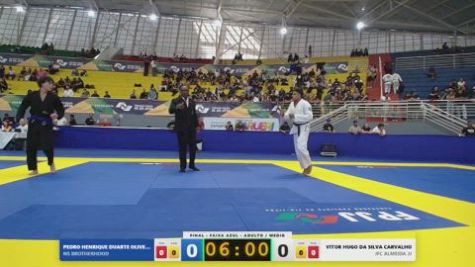 PEDRO HENRIQUE DUARTE OLIVEIRA vs VITOR HUGO DA SILVA CARVALHO 2026 FPJJ Circuito Paulista GI Etapa 3