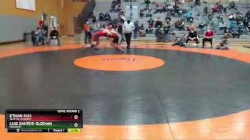 170 lbs Cons. Round 2 - Luis Santos-Guzman, Meridian vs Ethan Suh, Seattle Academy