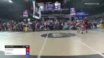 88 lbs Consi Of 8 #1 - Dallas Canoyer, Iowa vs Xaiden Wynn, Virginia