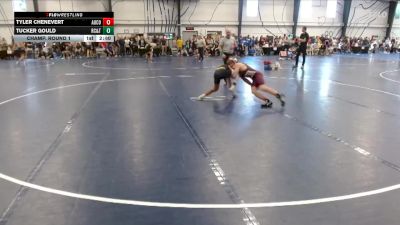 Silver 125 lbs Champ. Round 1 - Tyler Chenevert, Augsburg College vs Tucker Gould, Rochester Community & Tech. College