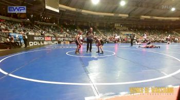 84 lbs Round Of 32 - Abel Fisher, Sebolt Wrestling Academy vs Cooper Johnson, Oklahoma Phantom