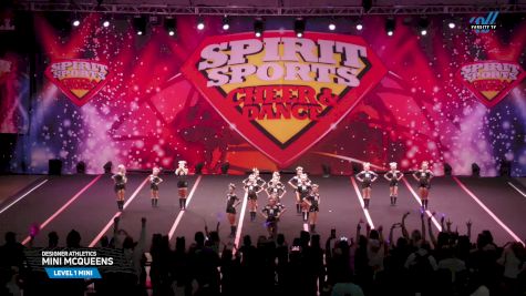 Designer Athletics - Mini McQueens [2025 L1 Mini Day 2] 2025 Spirit Sports Myrtle Beach Nationals