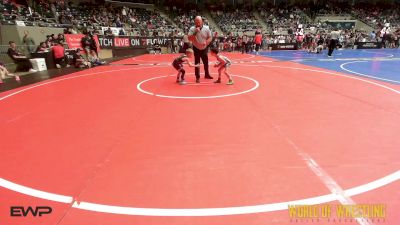 46 lbs Round Of 16 - Cole Terrell, Shelton Wrestling Academy vs Jace Wilcoxen, Sherman Challengers