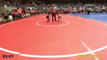 46 lbs Round Of 16 - Cole Terrell, Shelton Wrestling Academy vs Jace Wilcoxen, Sherman Challengers
