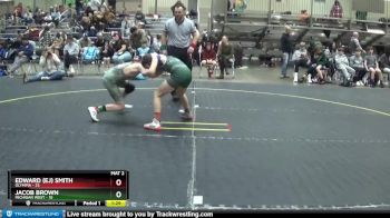 90 lbs Cons. Round 1 - Jacob Brown, Michigan West vs Edward (ej) Smith, Olympia