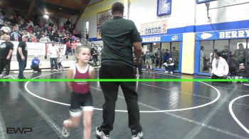 49 lbs Rr Rnd 3 - Kyyrn Rutherford, Pin-King All Stars vs Pete Martin, Berryhill Wrestling Club