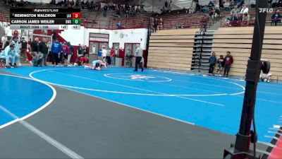 106 lbs Champ. Round 2 - Remington Waldron, Lakeland vs Carson James Weiler, Batesville Wrestling Club