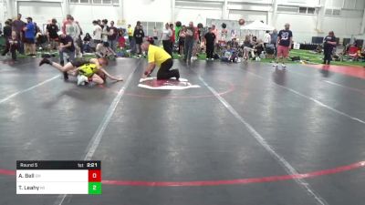 90-C lbs Round 5 - Asher Bell, OH vs THomas Leahy, MI