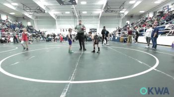 55 lbs Rr Rnd 3 - Nolan Gagne, Amped Wrestling Club vs Pearce Griffin, Coalgate Wildcat Wrestling Club