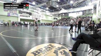 150 lbs Cons. Round 2 - Jordan Villanueva, BANNING vs Davien Calderon, GRANADA HILLS
