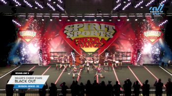 Miller's Cheer Stars - Black Out [2024 L2 Senior - D2 Day 2] 2024 Spirit Sports Myrtle Beach Nationals