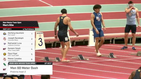 Men's 60m, Prelims 2