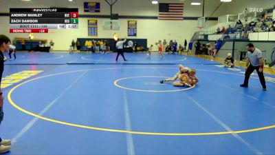 149 lbs 3rd Place Match - Zach Dawson, Northeast Oklahoma vs Andrew Manley, Northern Oklahoma College-Tonkawa