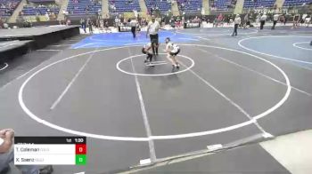 73 lbs Rr Rnd 4 - Tyson Coleman, Colorado Outlaws vs Xzavier Saenz, ReZults Wrestling