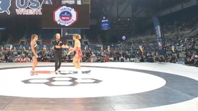 110 lbs Cons. Rd Of 64 - Disney Diaz, Florida vs Presley Eidens, New York