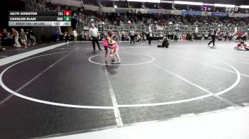 64 lbs Quarterfinal - Jalyn Johnston, Titan Wrestling Institute vs Charlize Blair, Frontenac WC