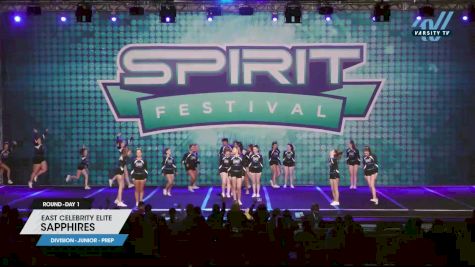 East Celebrity Elite - Sapphires [2023 L2.1 Junior - PREP Day 1] 2023 Spirit Fest Grand Nationals