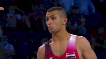 77 kg Semifinal - Emad Ashraf Abouelatta, EGY vs Exauce Mukubu, Nor