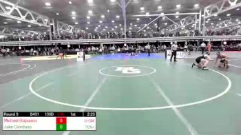 133 lbs Rr Rnd 3 - Michael Rapuano, Gmu vs Jake Giordano, Tcnj