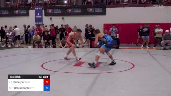74 kg Round Of 16 - Padraic Gallagher, Ohio vs Terrell Barraclough, Nittany Lion Wrestling Club