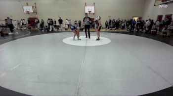 120 lbs Cons. Round 5 - Sarah Carpenter, Century vs Jaslynn Bribiezca, American Falls