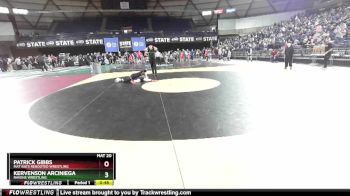 92 lbs Cons. Round 1 - Kervenson Arciniega, Ravens Wrestling vs Patrick Gibbs, Mat Rats Rebooted Wrestling