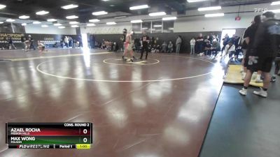 126 lbs Cons. Round 2 - Max Wong, Folsom vs Azael Rocha, Mission Hills