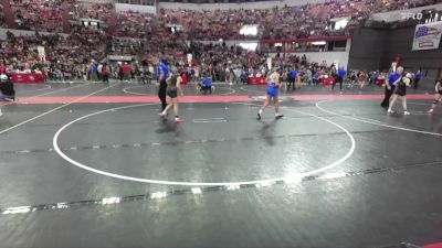 112 lbs Champ. Round 1 - Payton Peterson, Freedom Wrestling Club vs Lillian Tracy, St. Croix Central