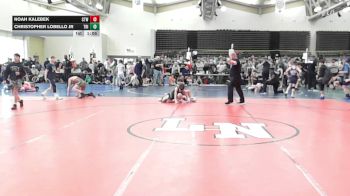 77 lbs Rr Rnd 7 - Noah Kalebek, Cordoba Trained - ESE vs Christopher LoBello Jr, Triumph Blue ESE