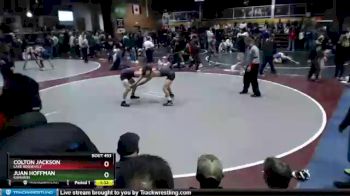 120 lbs Quarterfinal - Colton Jackson, Lake Roosevelt vs Juan Hoffman, Kamiakin