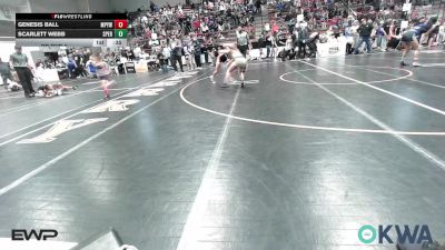 83-90 lbs Rr Rnd 3 - Presley Williams, Sperry Wrestling Club vs Maley Vaughn, Sperry Wrestling Club