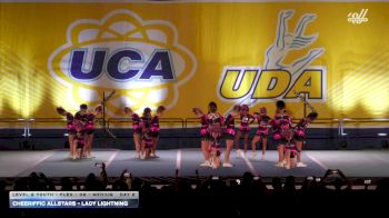 Cheeriffic Allstars - Lady Lightning [2025 L2 Youth - Flex - D2 - Medium Day 2] 2025 UCA Sevierville Showdown