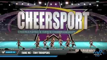 FAME NC - Tiny Troopers [2021 L1 Tiny Day 1] 2021 CHEERSPORT National Cheerleading Championship