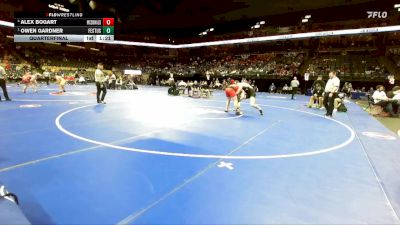 190 Class 3 lbs Quarterfinal - Owen Gardner, Festus vs Alex Bogart, McDonald County
